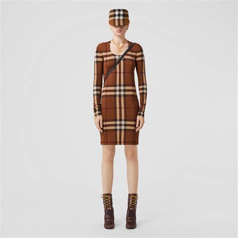 kleid burberry muster|Designer.